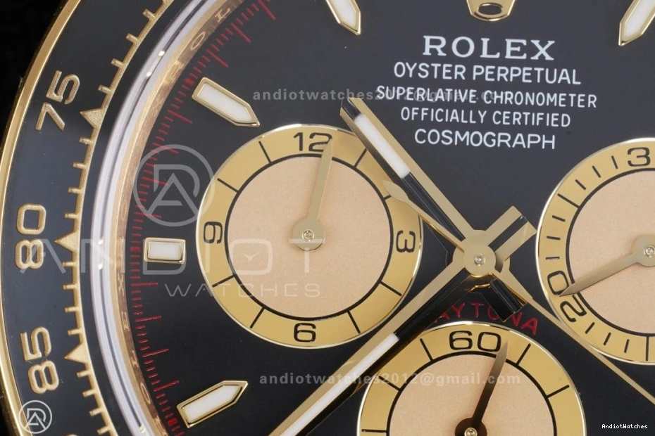 Edition VS4131 Black (Weighted) Dial V2 809 Best Durable Strap YG 1:1 126518 Oysterflex Daytona on VSF 0516